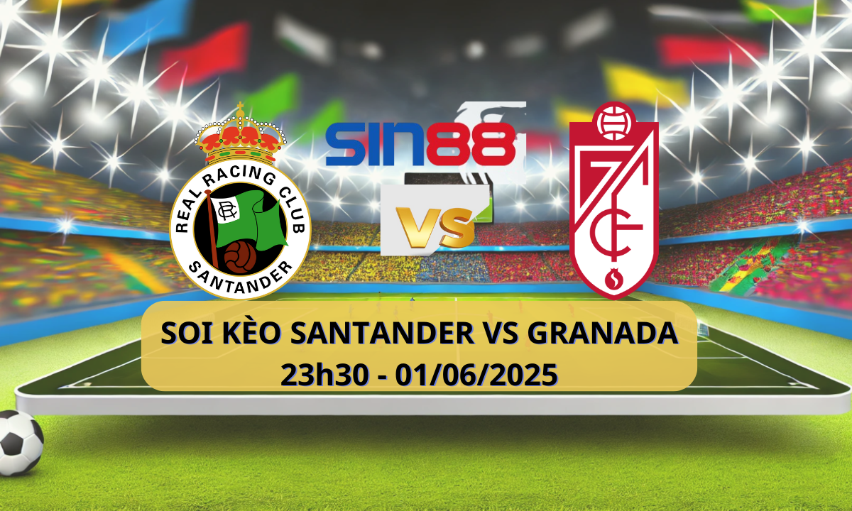 Áp phích trận đấu Esport giữa Racing Santander và Granada CF
